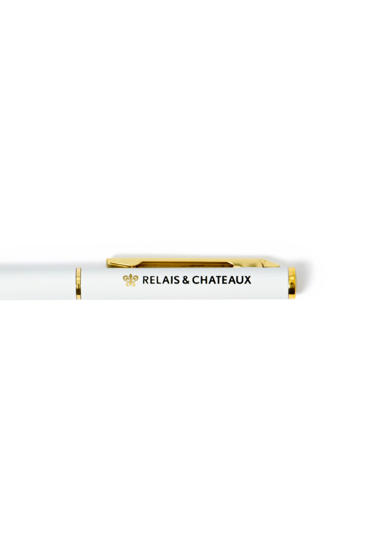 White metal pen