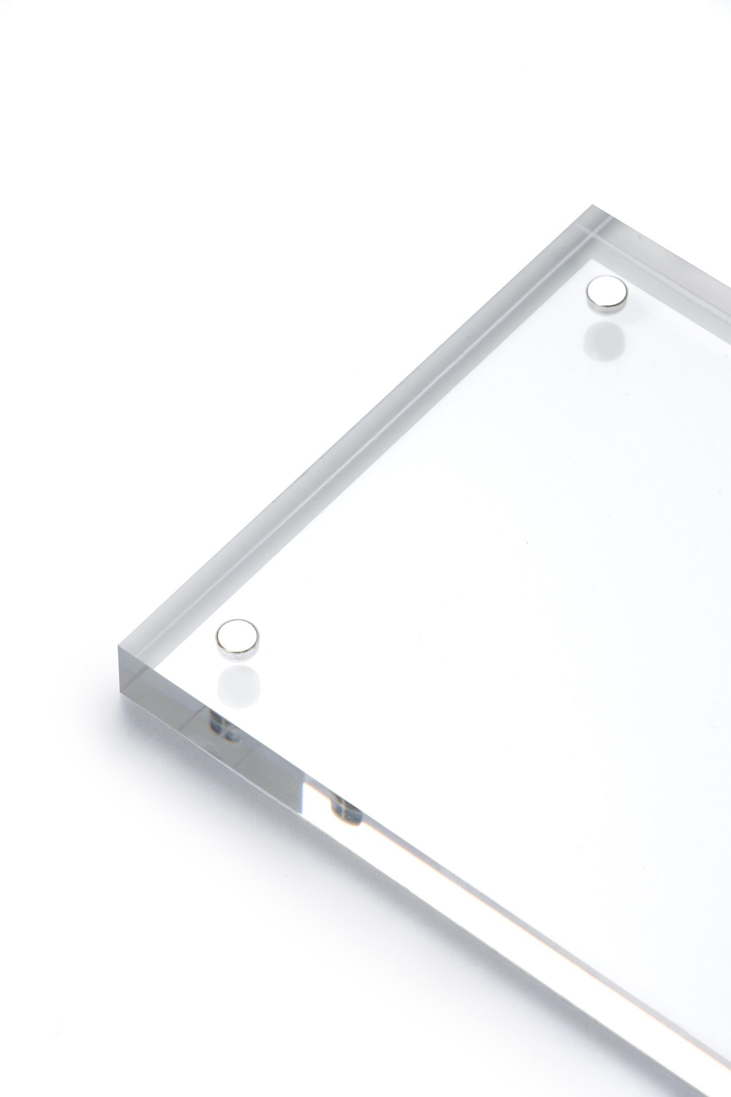 Plexiglas magnetic frame