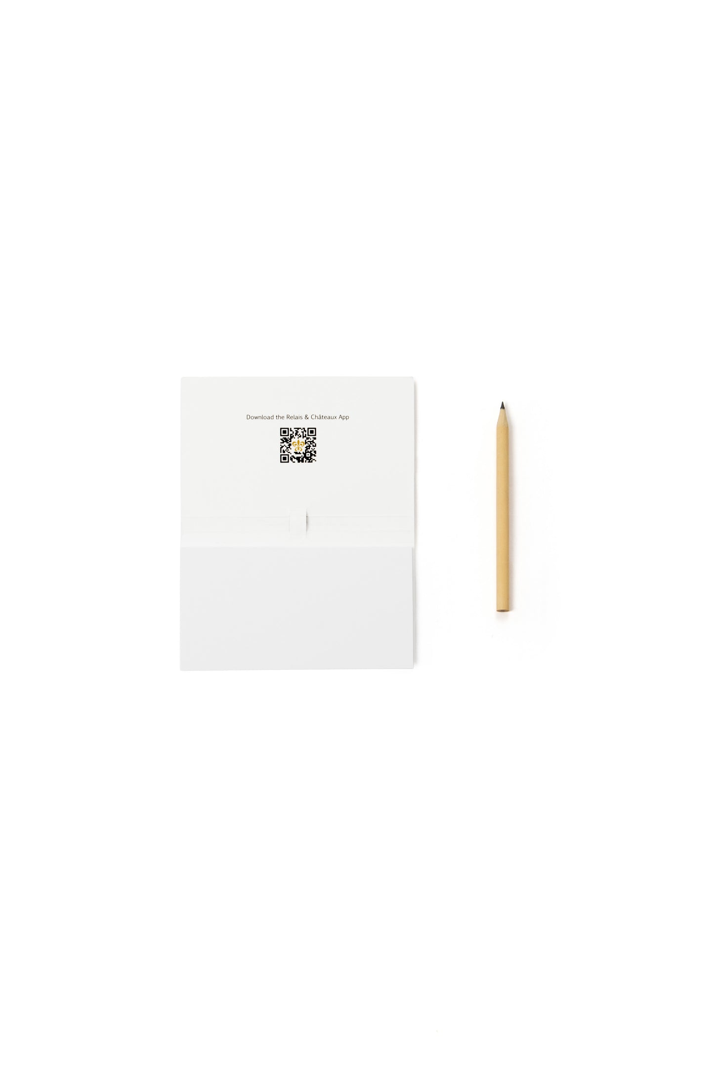 Notepad with pencil